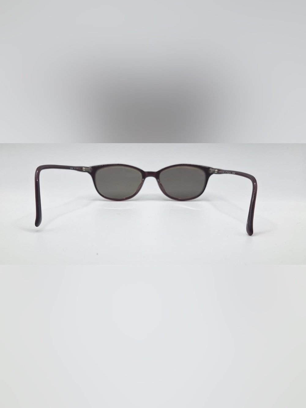 Adrienne Vittadini AV556 Red Oval Sunglasses Frames Only - Picture 6 of 8